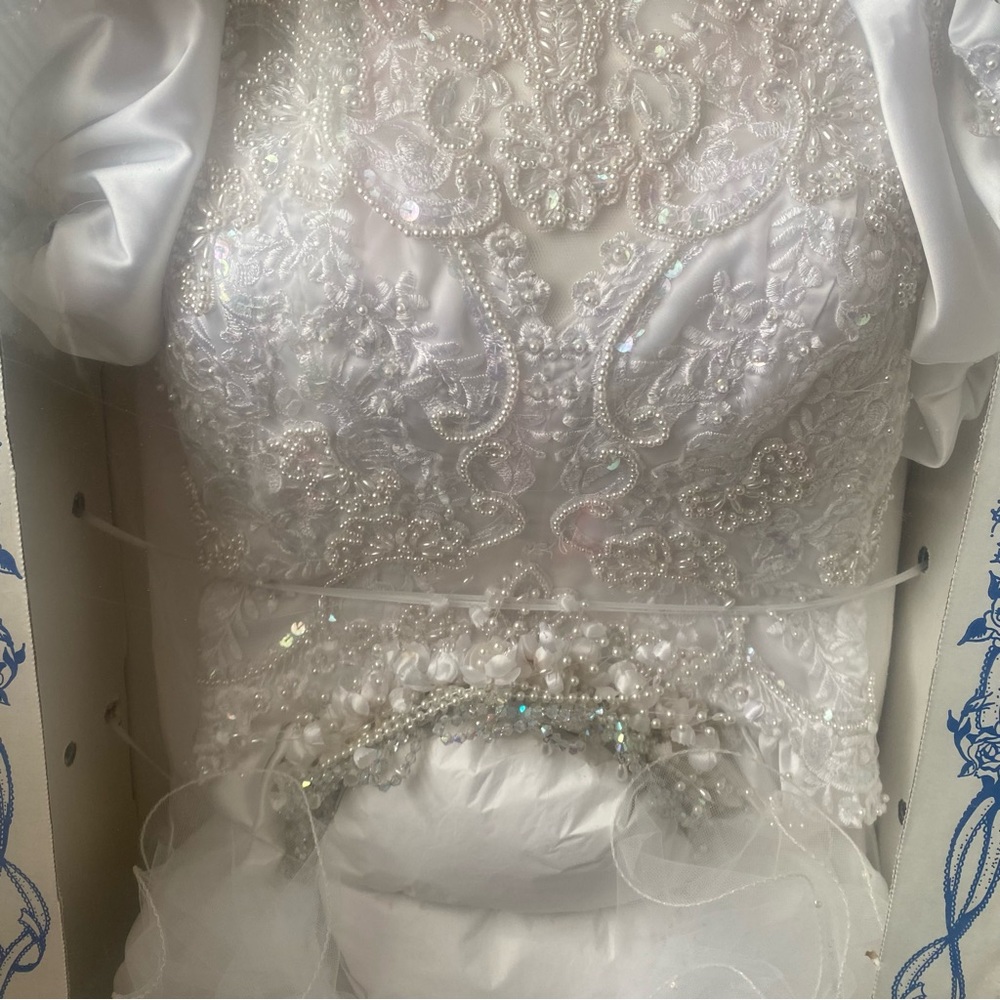 Sealed Vintage 90s Wedding Dress